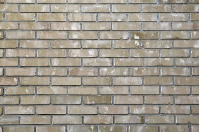 Texture of grey brick wall as background