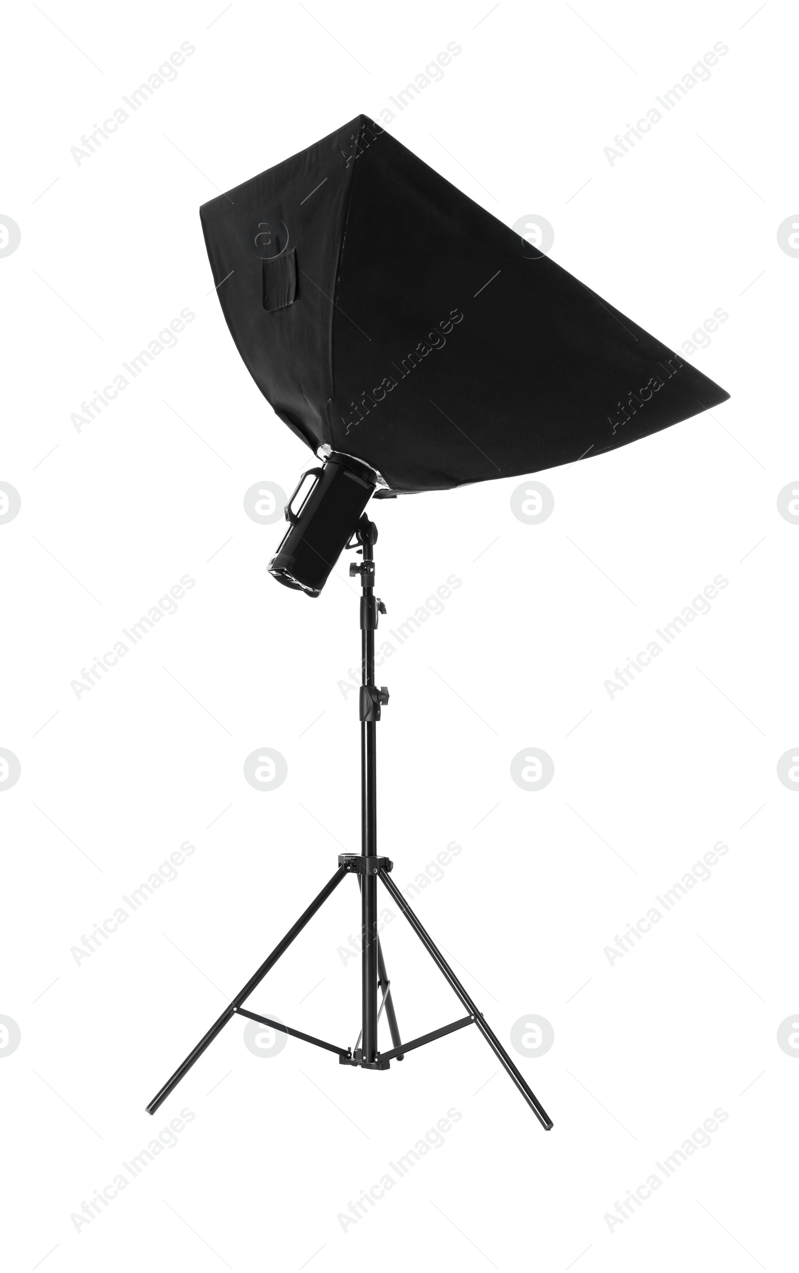 Photo of Studio lighting on white background. Food photography