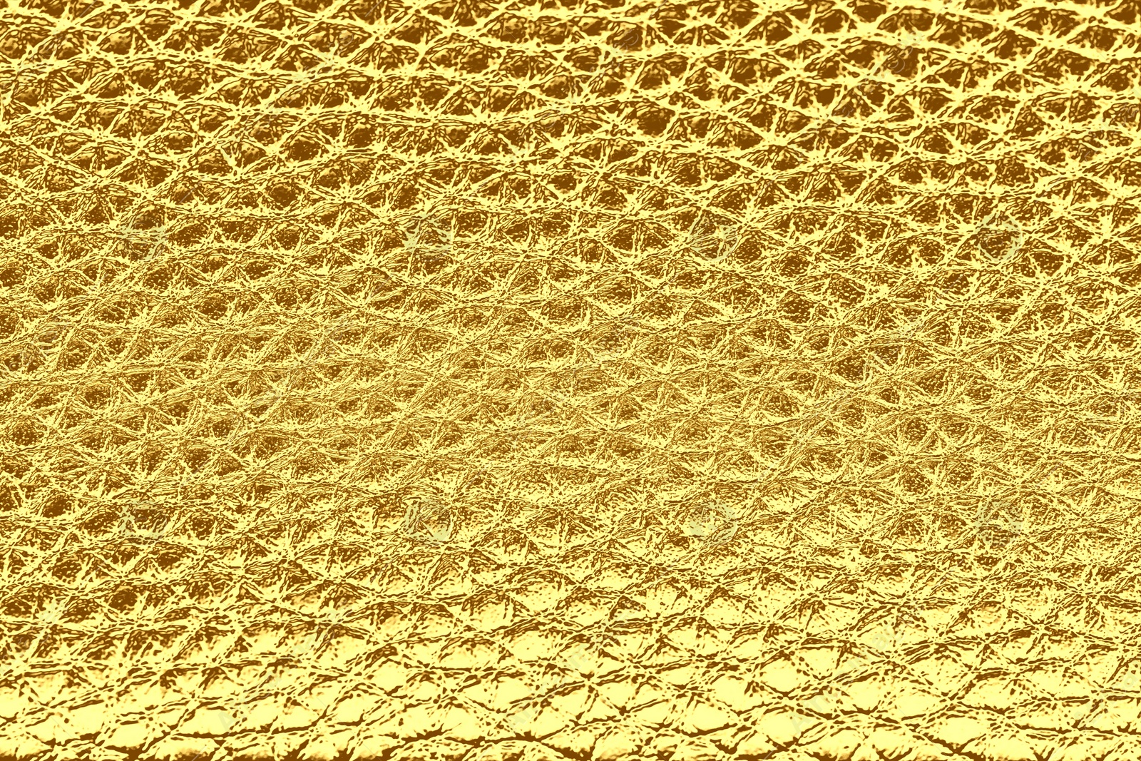 Image of Texture of golden leather as background, closeup