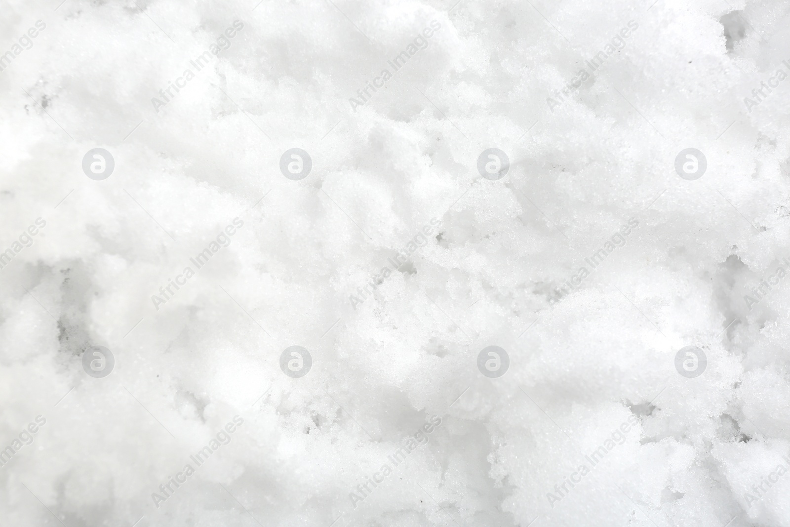 Photo of Fresh tasty snow ice cream as background, top view