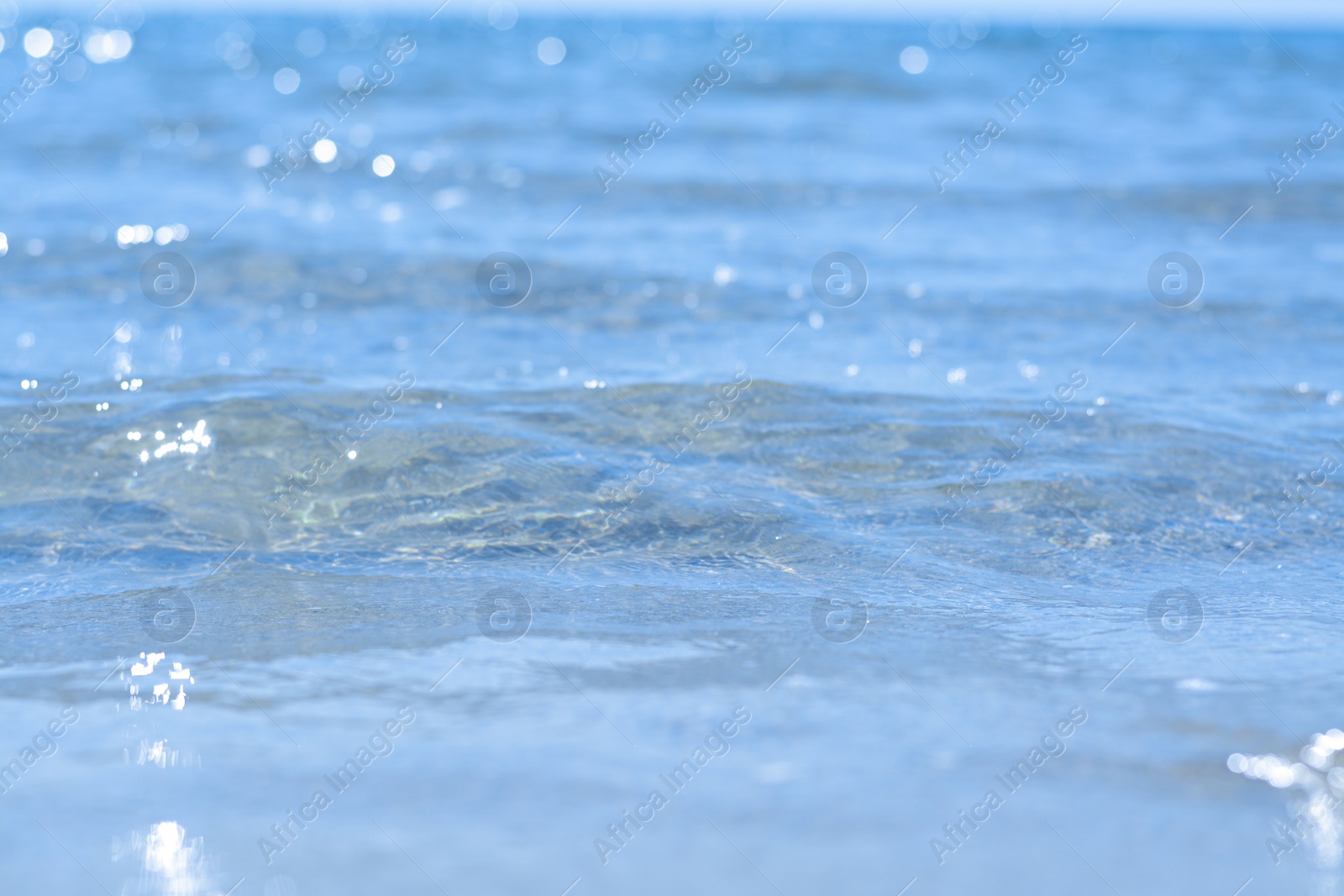 Photo of Beautiful sea on sunny day, closeup view