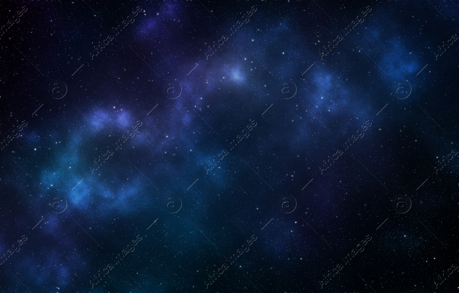 Image of Picturesque sky with sparkling stars at night