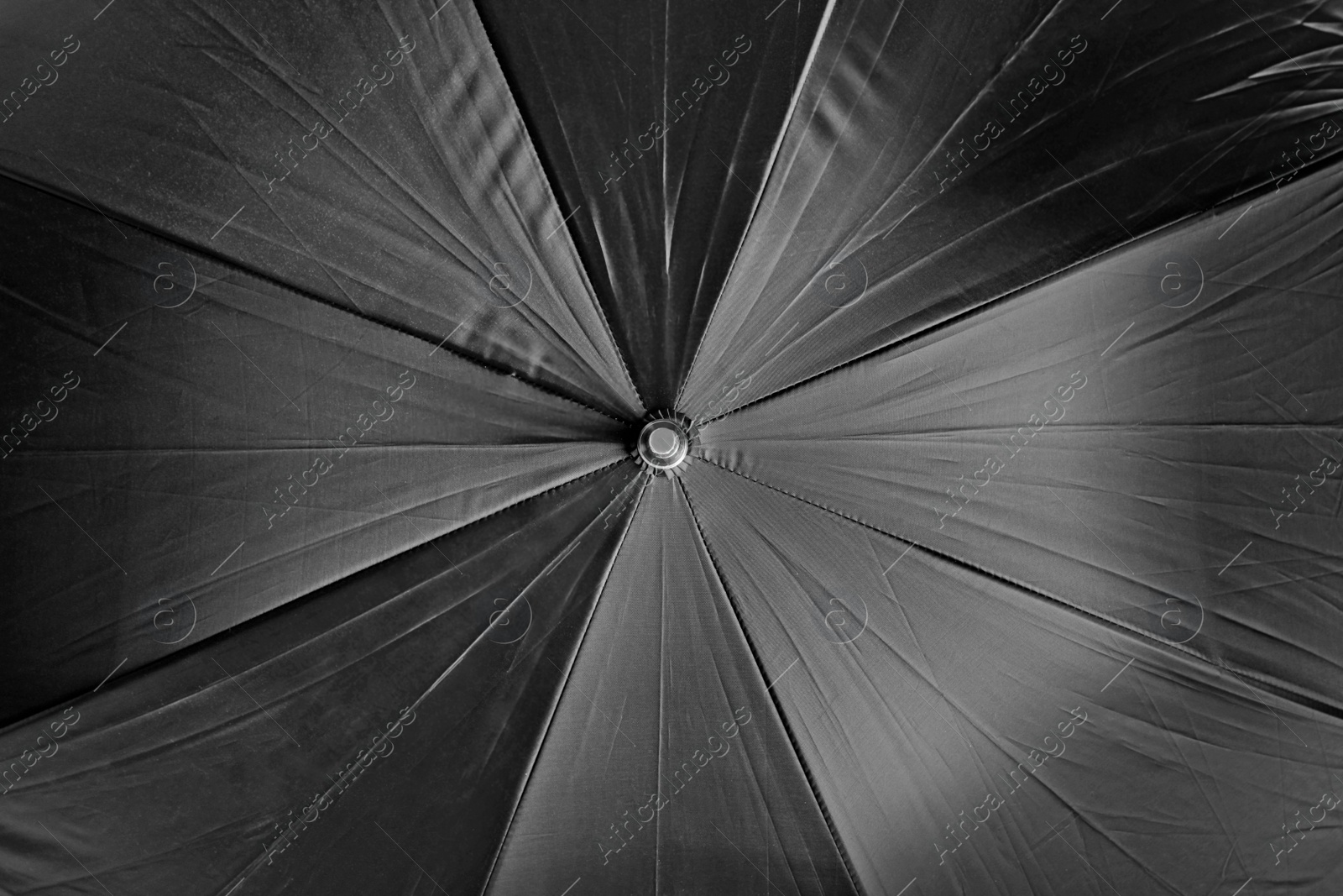 Photo of Color umbrella as background, closeup view