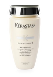 Photo of MYKOLAIV, UKRAINE - SEPTEMBER 08, 2021: Bottle of Kerastase hair care cosmetic product isolated on white