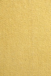 Texture of golden color fabric as background, top view