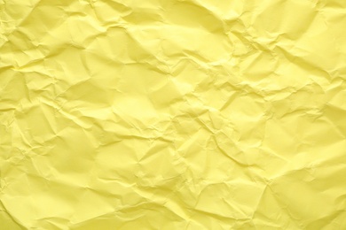 Sheet of color crumpled paper as background. Space for design