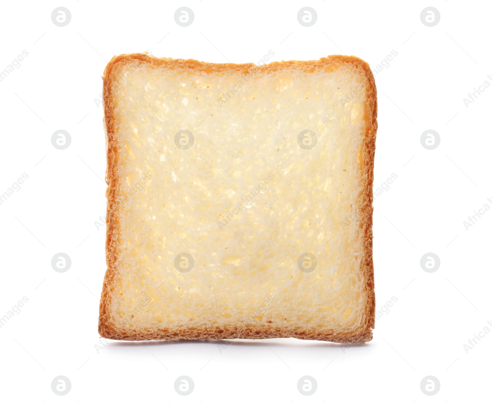 Photo of Slice of toast bread on white background