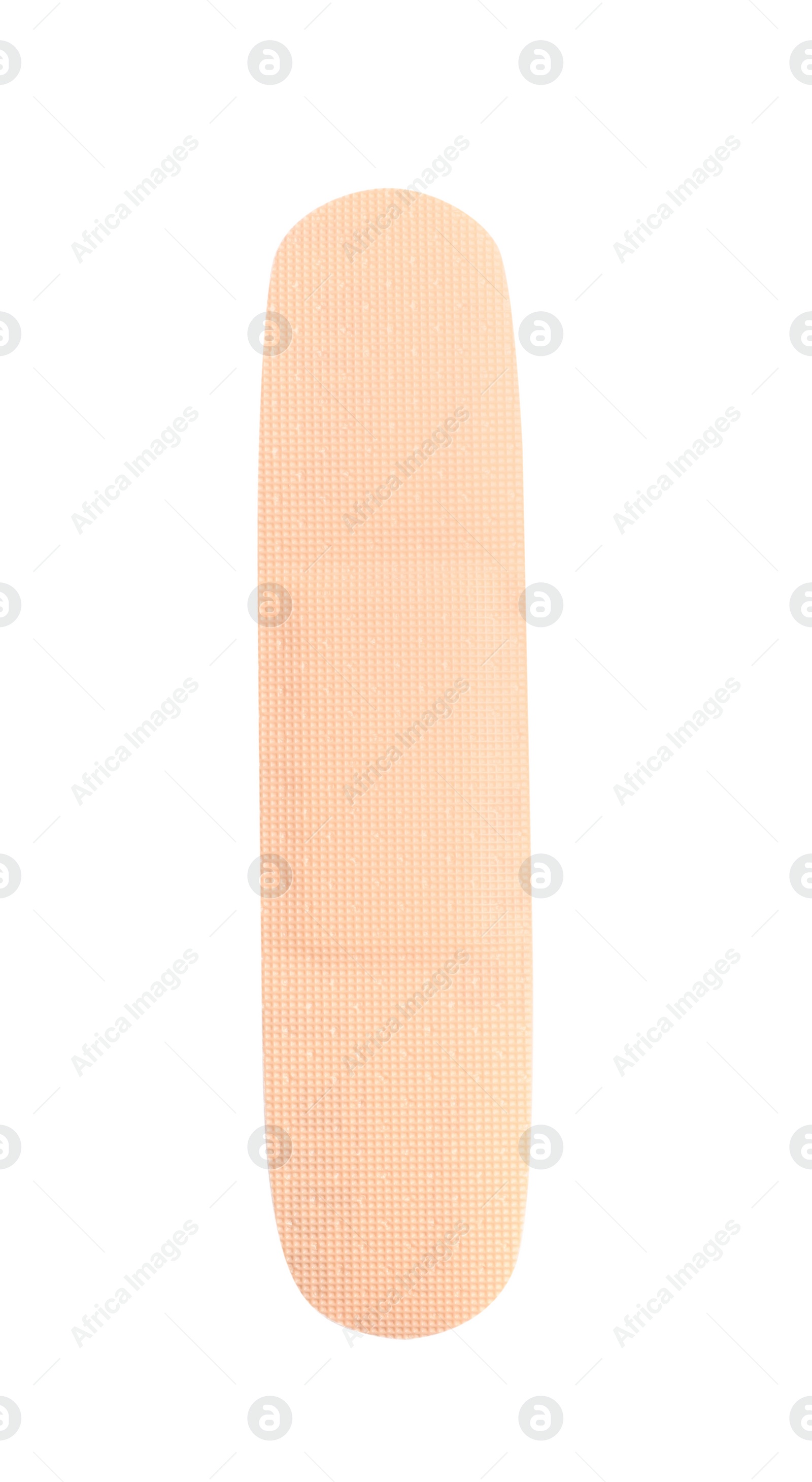 Photo of Medical sticking plaster isolated on white. First aid item