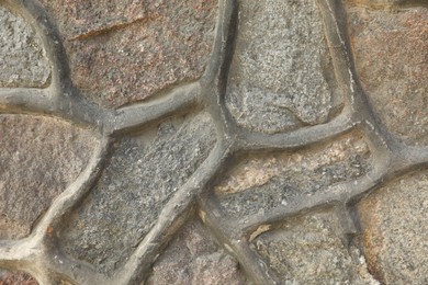 Texture of grey stone surface as background