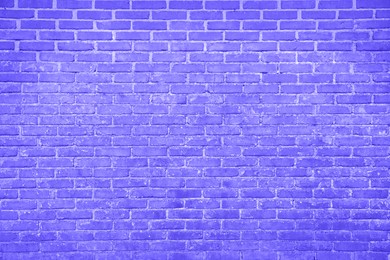 Image of Texture of slate blue color brick wall as background