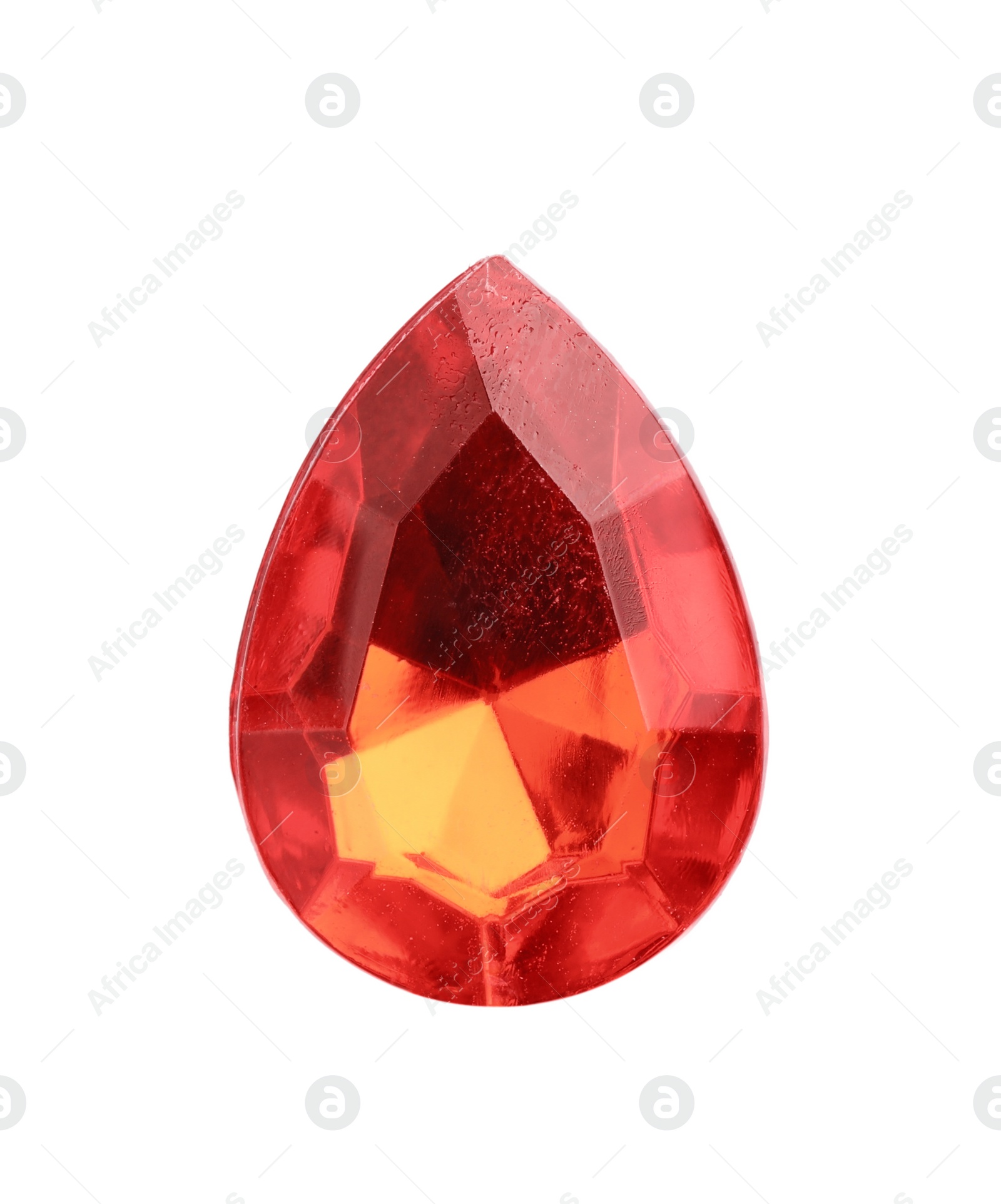 Image of Beautiful gemstone for jewelry on white background