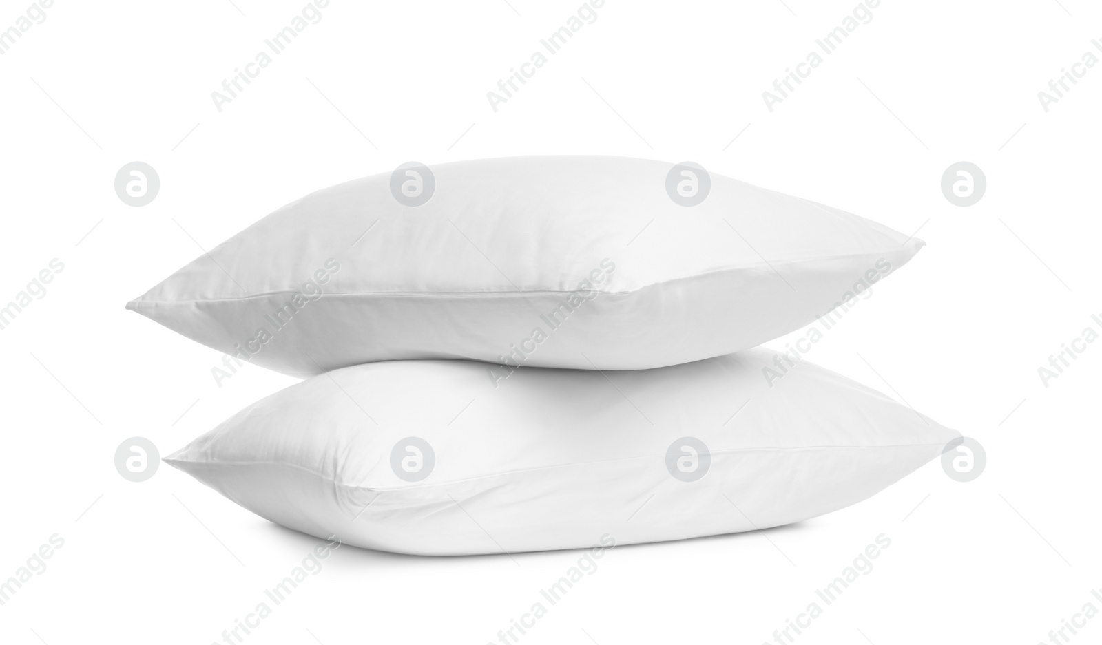 Photo of Blank soft new pillows isolated on white