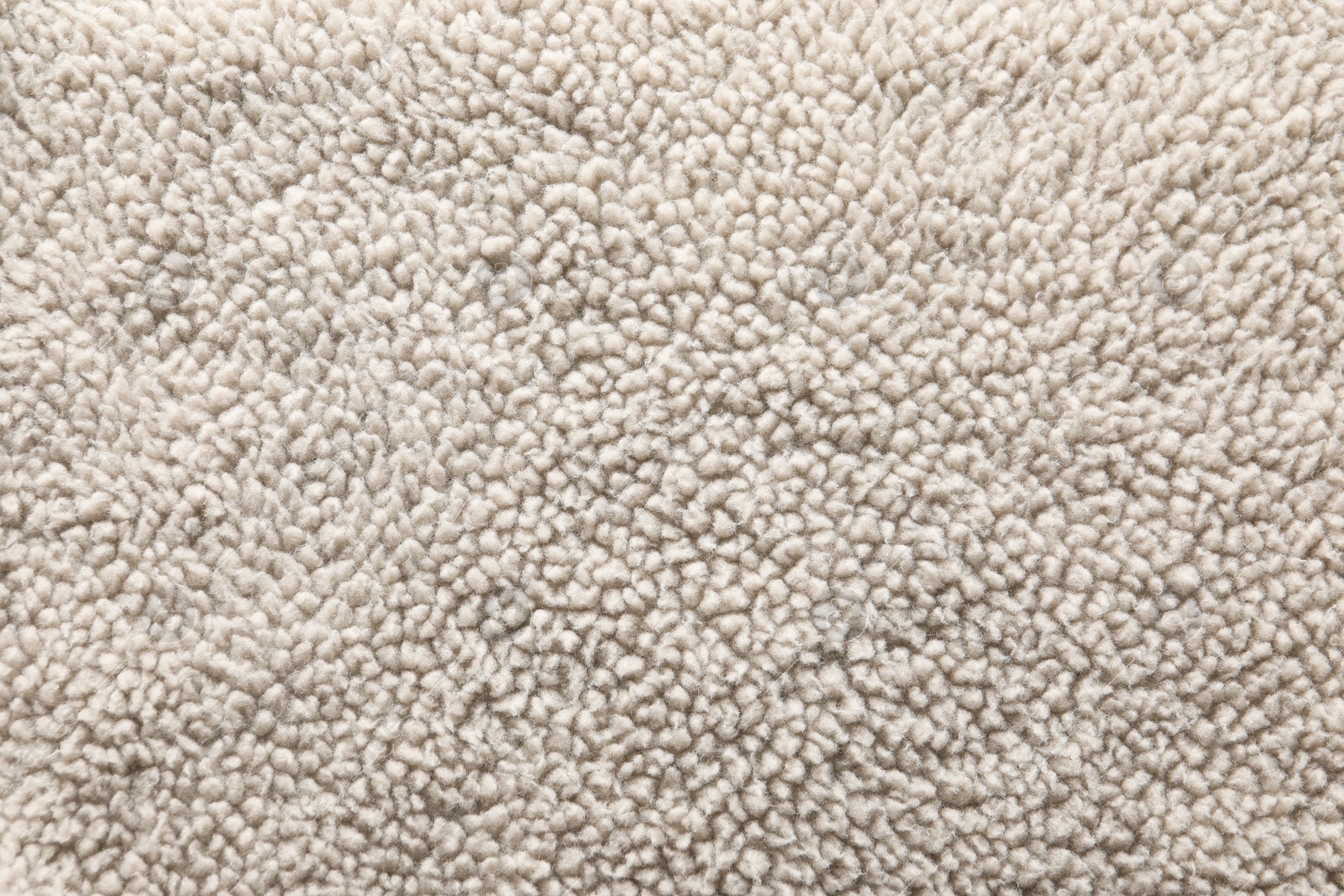 Photo of Texture of faux fur as background, top view