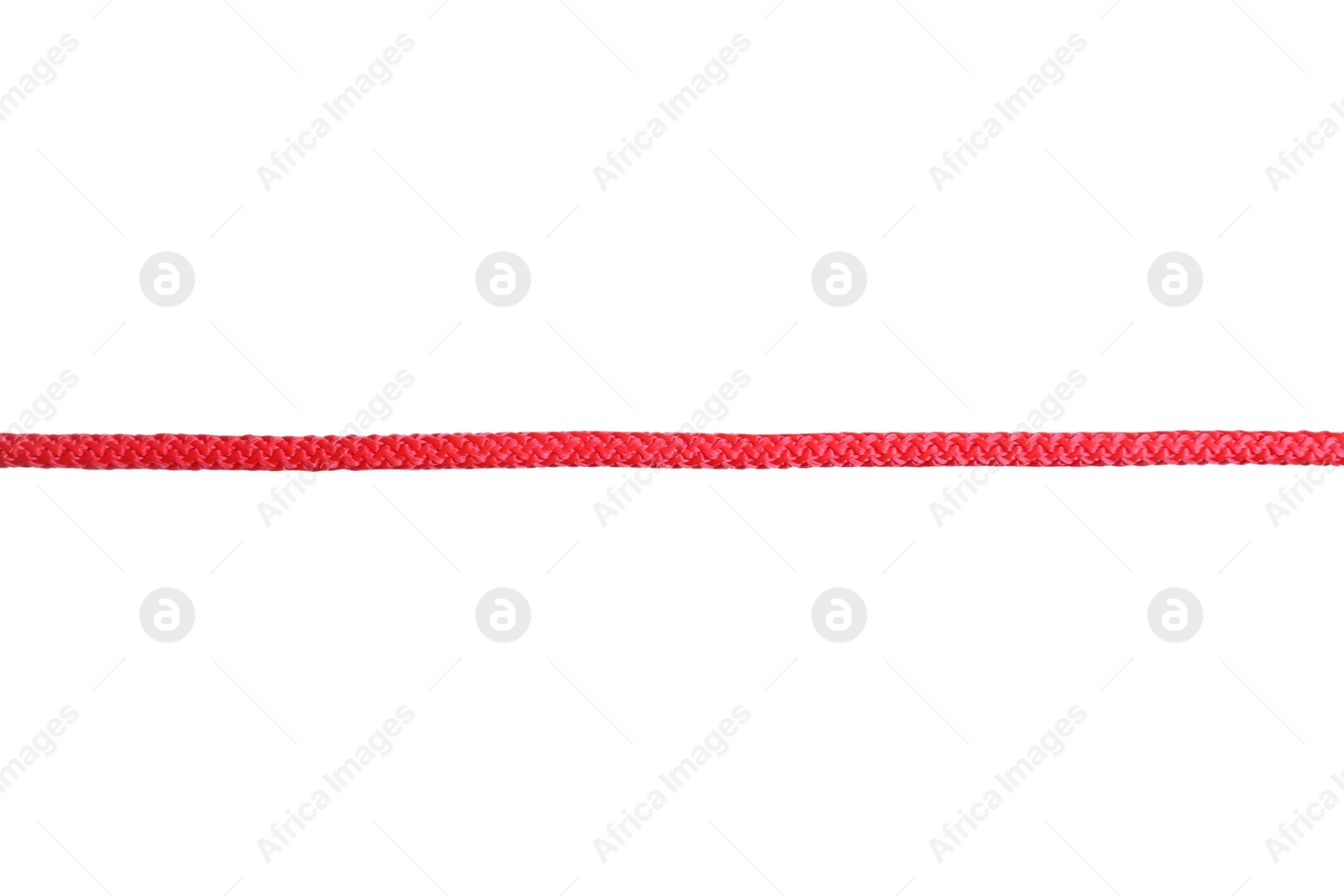 Photo of Color rope on white background. Simple design