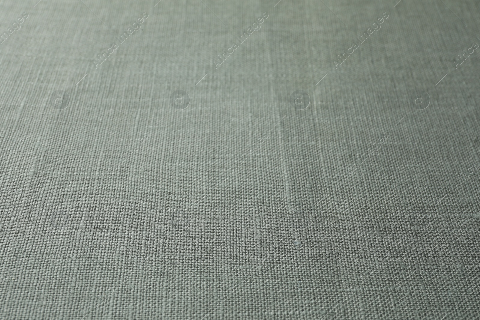 Photo of Texture of grey fabric as background, closeup