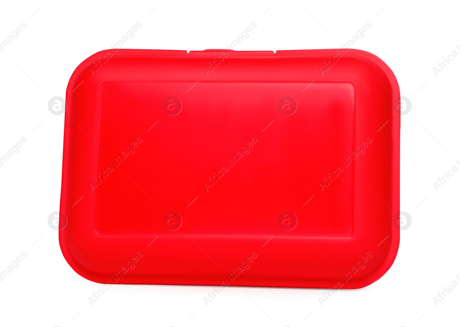 Photo of First aid kit isolated on white. Car safety