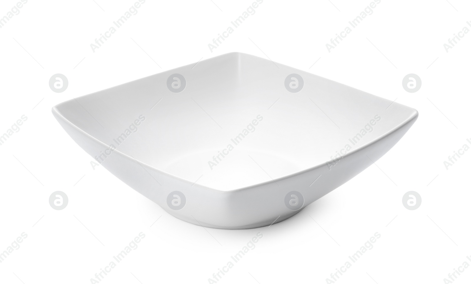 Photo of Clean empty ceramic bowl isolated on white