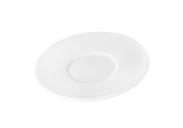 Ceramic plate isolated on white. Cooking utensil