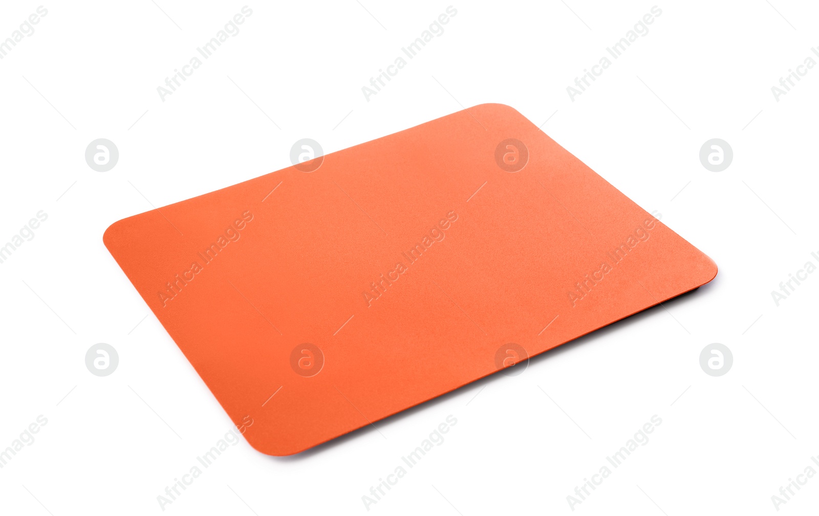 Photo of Blank mouse pad on white background