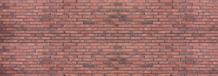 Image of Rough brick wall as background. Banner design