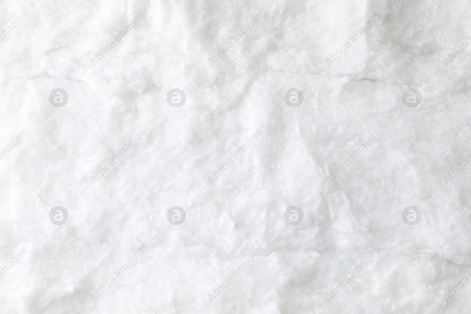 Photo of Soft clean cotton as background, top view