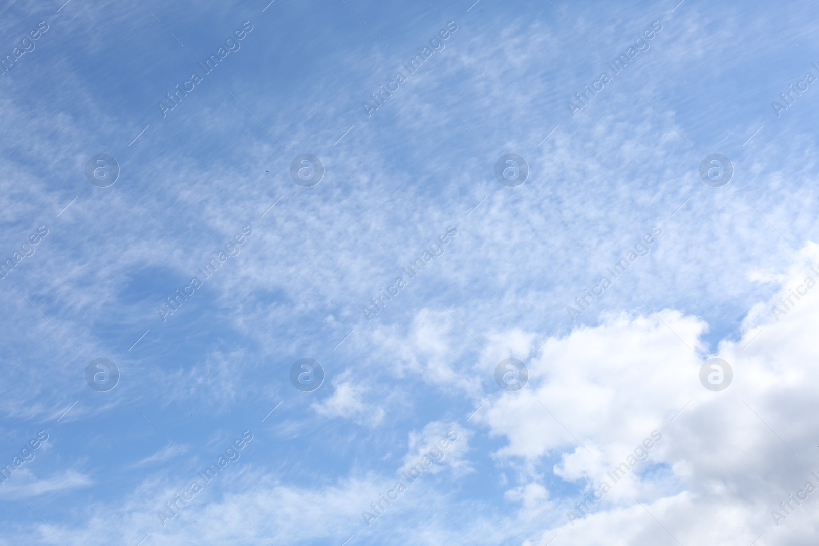 Photo of Picturesque view of blue sky with white clouds