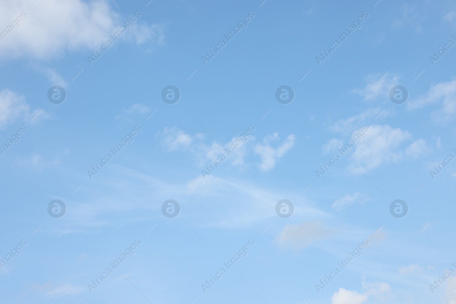 Photo of Picturesque view of beautiful blue sky with clouds