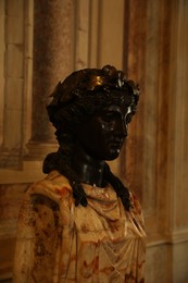 Photo of Rome, Italy - February 3, 2024: Herm of Bacchus by Luigi Valadier in Borghese Gallery