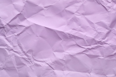 Sheet of color crumpled paper as background. Space for design