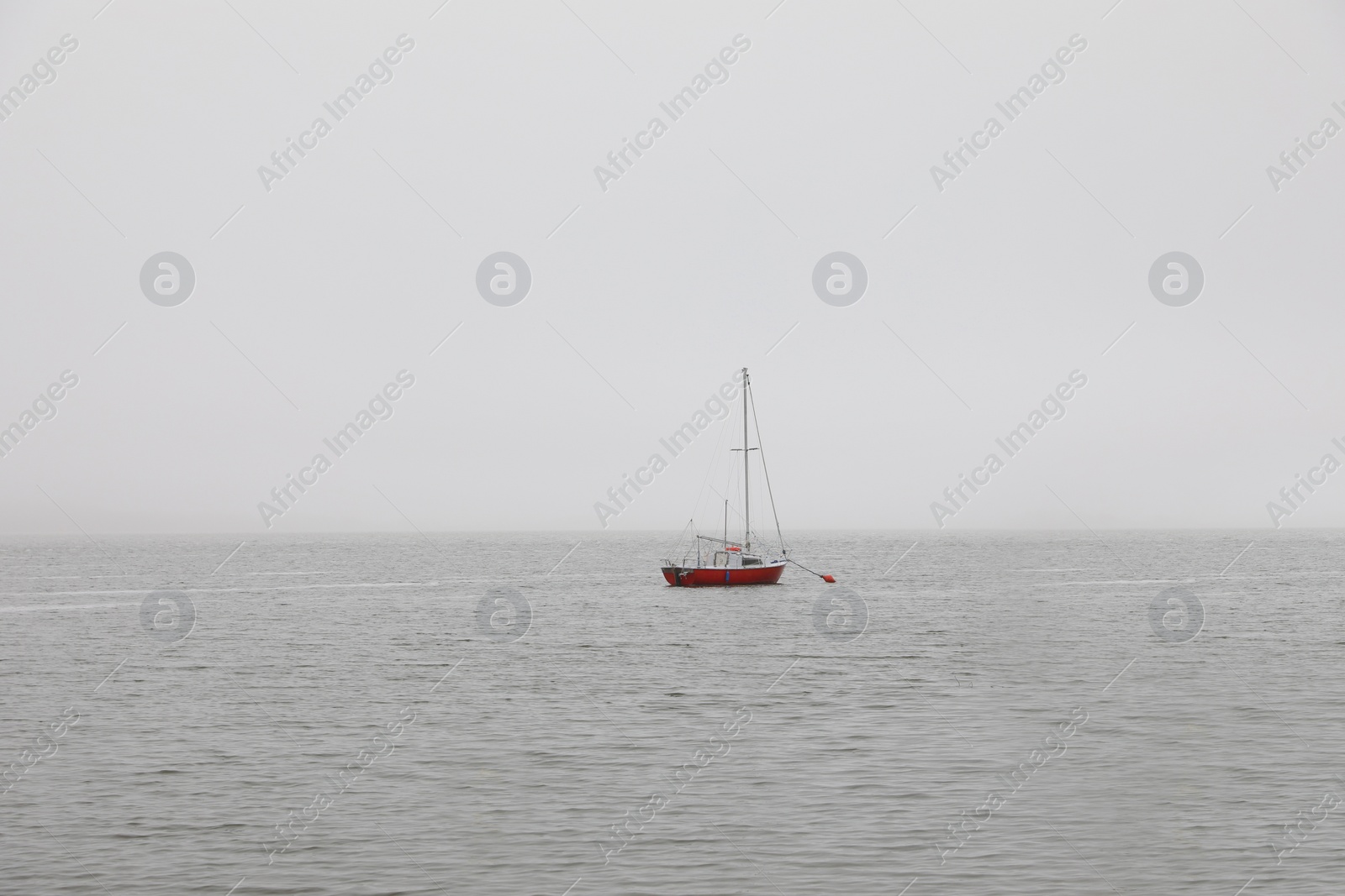 Photo of Picturesque view of calm river with boat
