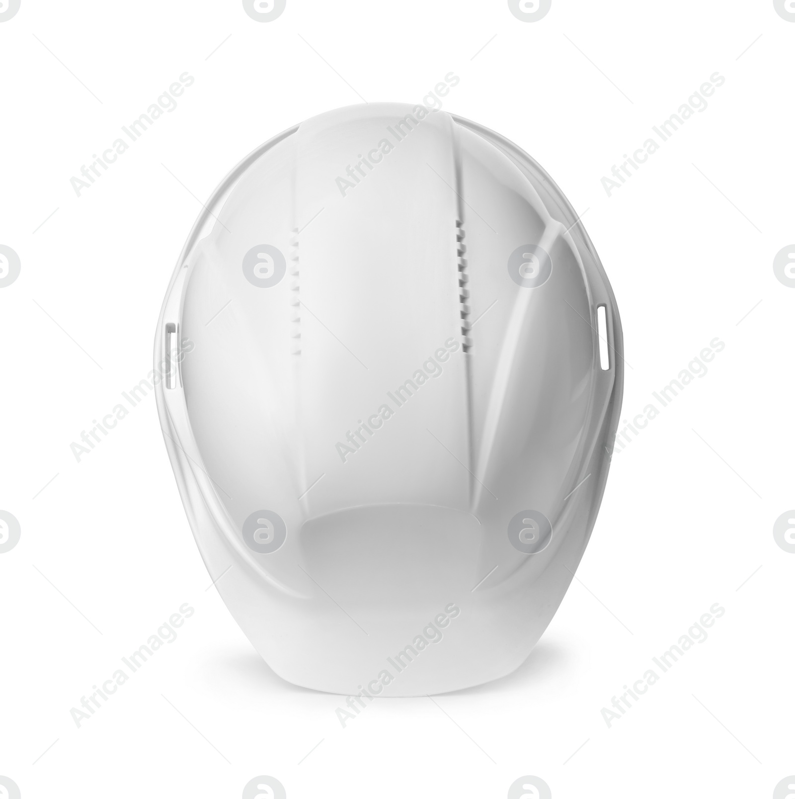 Photo of Safety hardhat isolated on white. Construction tool