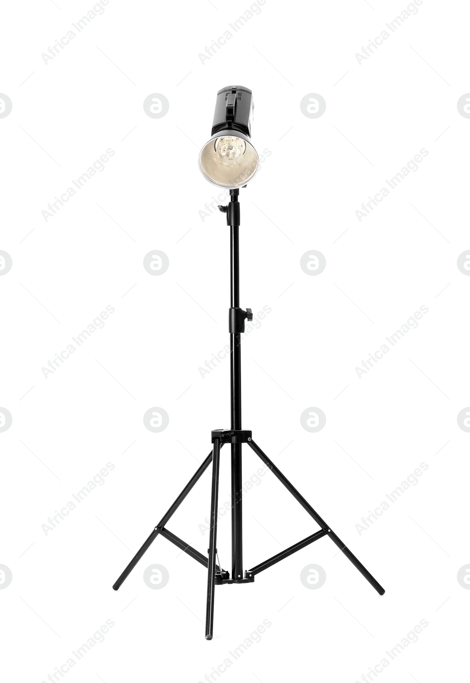 Photo of Studio lighting on white background. Food photography