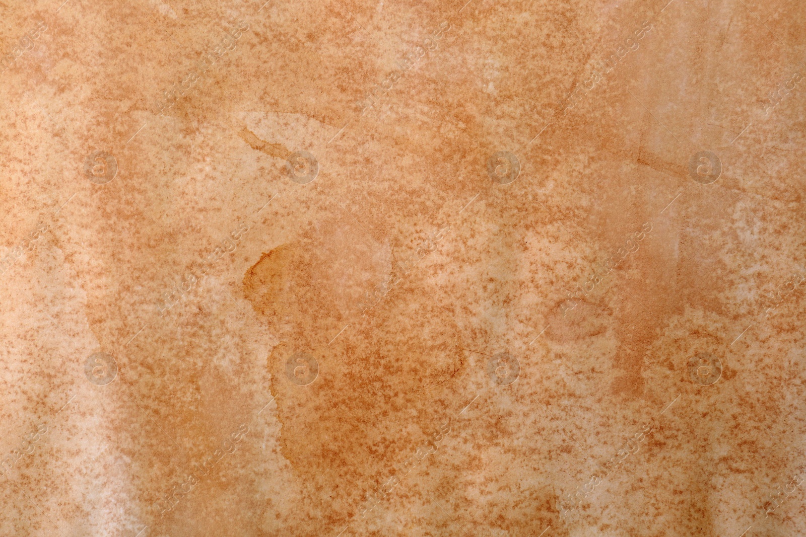 Photo of Sheet of parchment paper as background, top view