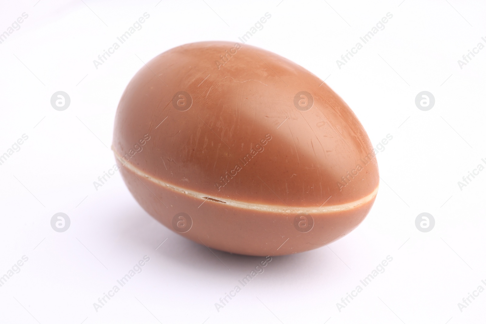 Photo of Sveti Vlas, Bulgaria - June 27, 2023: Unwrapped Kinder Surprise Egg isolated on white