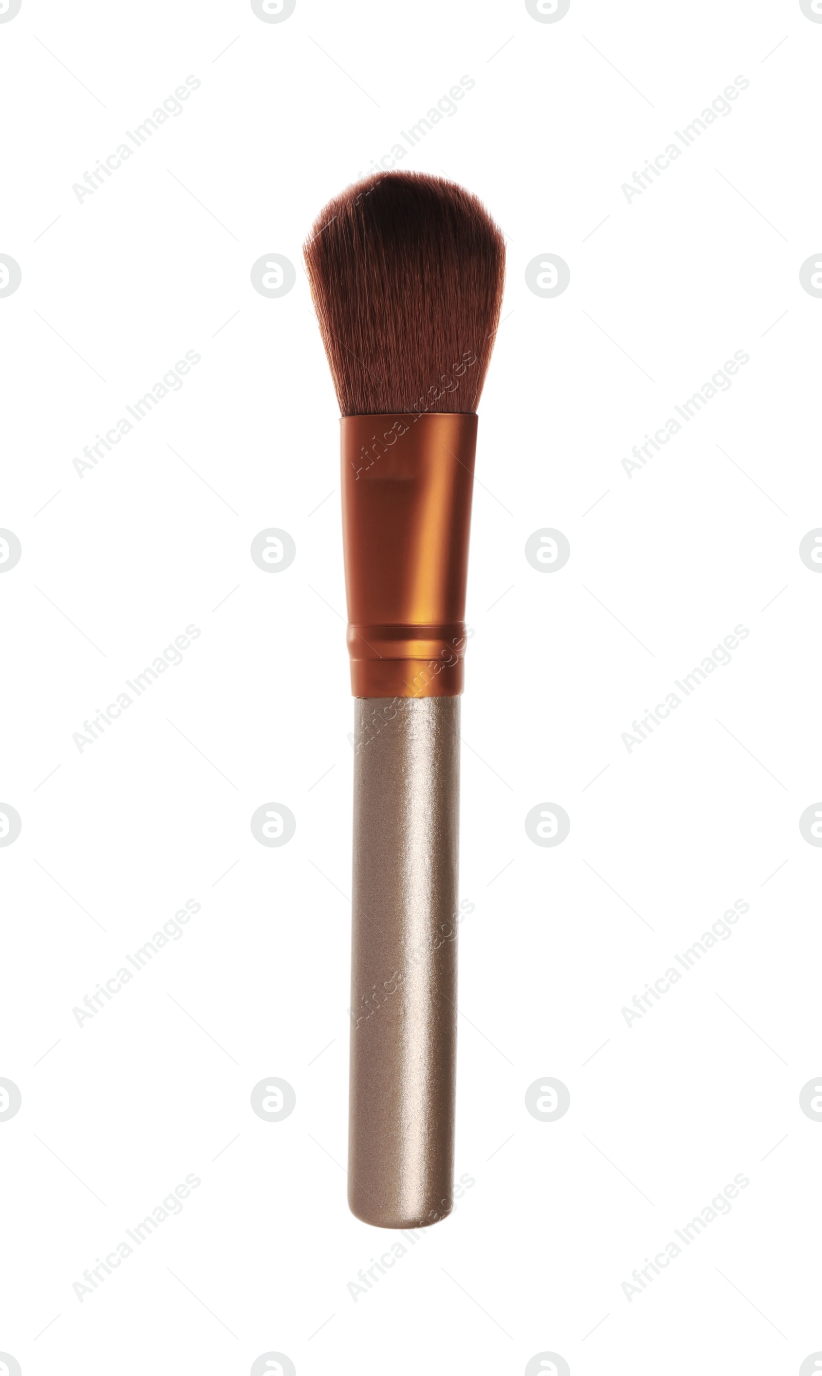 Photo of One professional makeup brush isolated on white