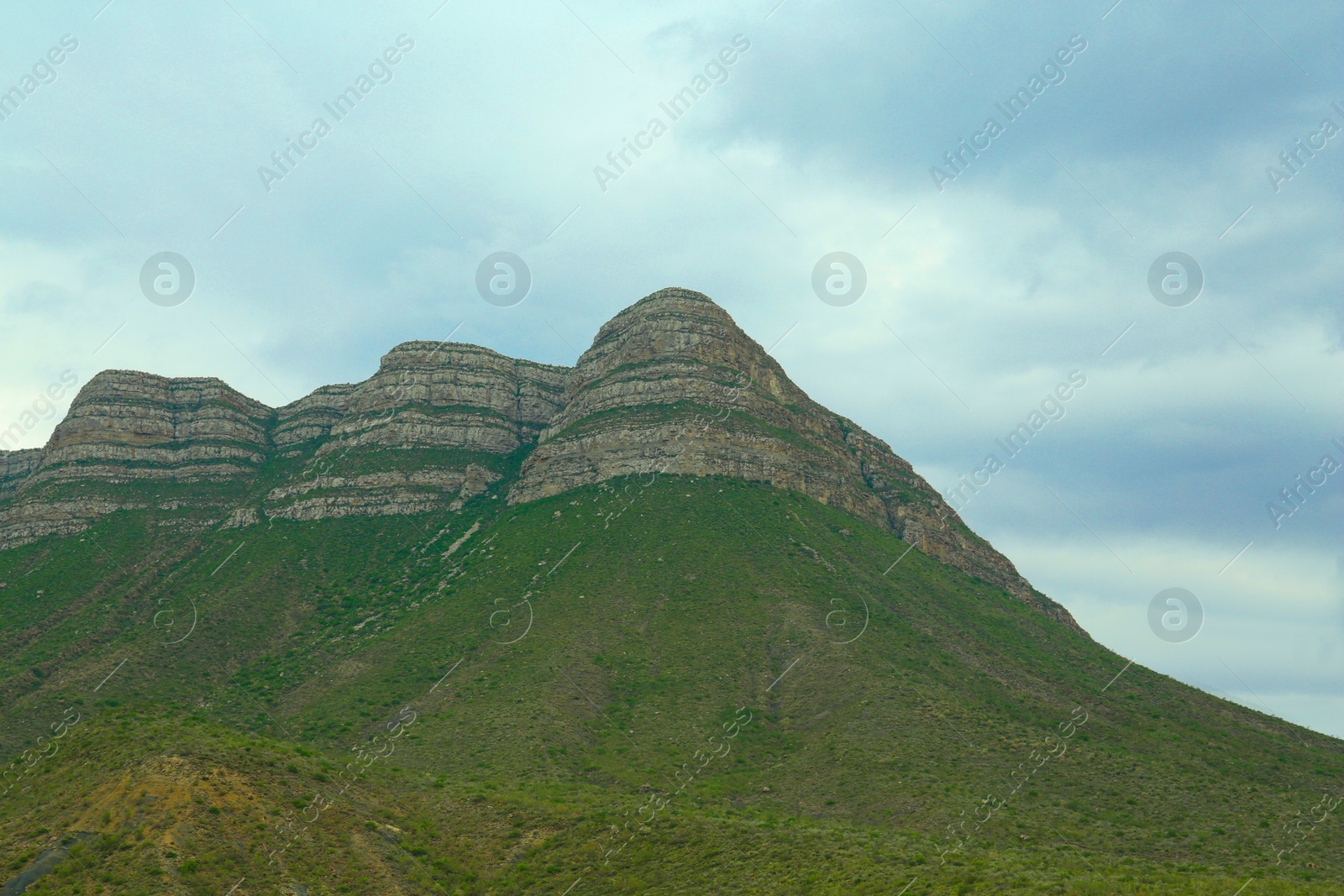 Photo of Picturesque landscape with beautiful high mountains outdoors