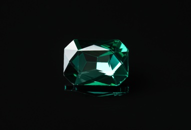 Beautiful gemstone for jewelry on black background