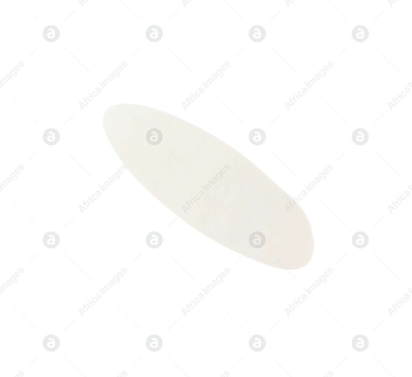 Photo of Rice grain isolated on white. Ingredient for sushi
