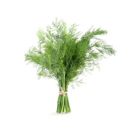 Photo of Bunch of fresh dill isolated on white