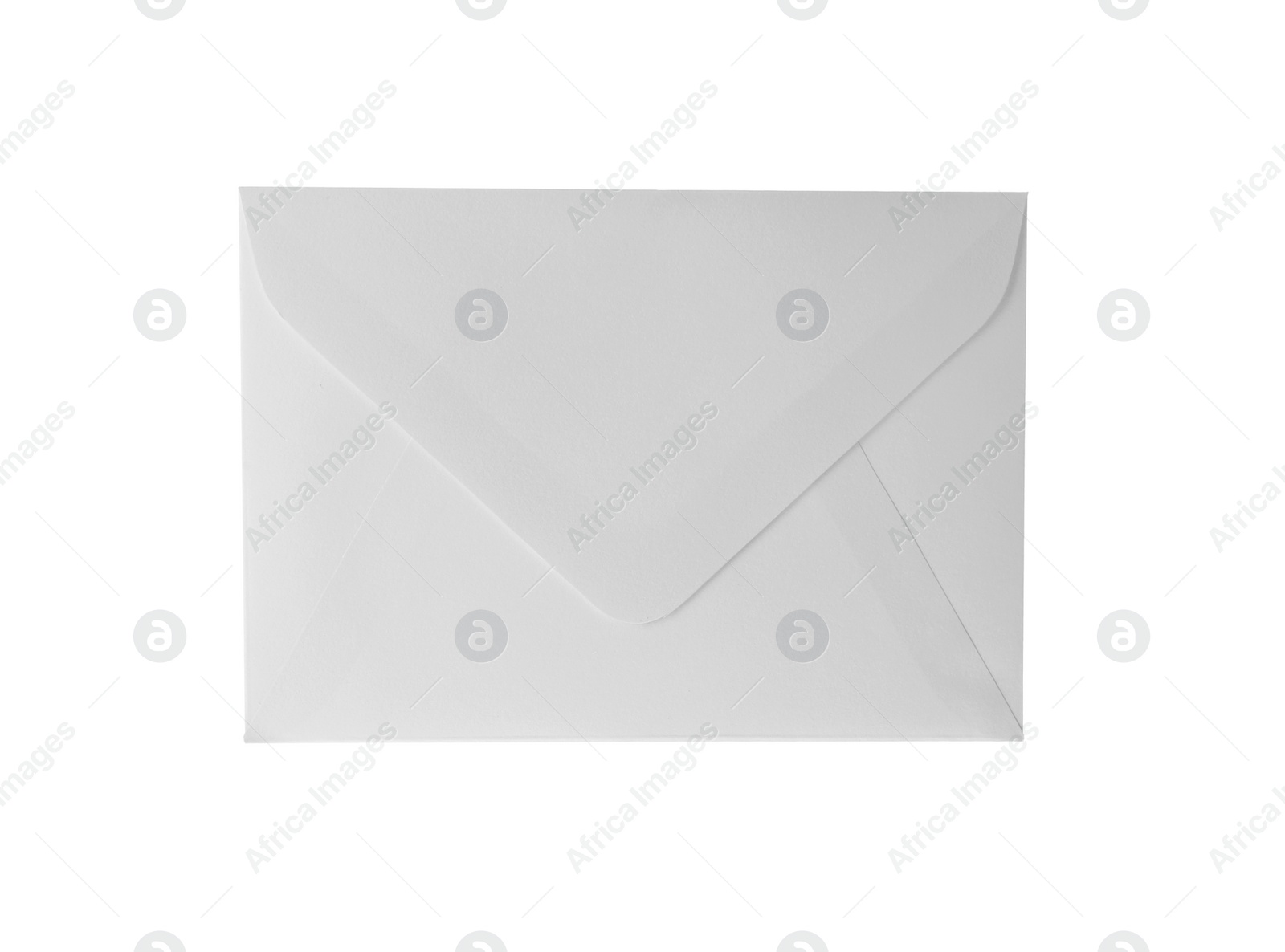 Photo of Paper envelope isolated on white. Mail service