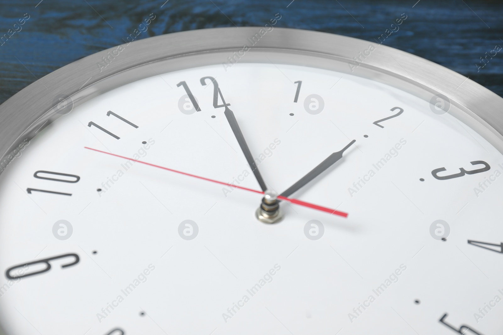 Photo of Big clock, closeup. Time change concept