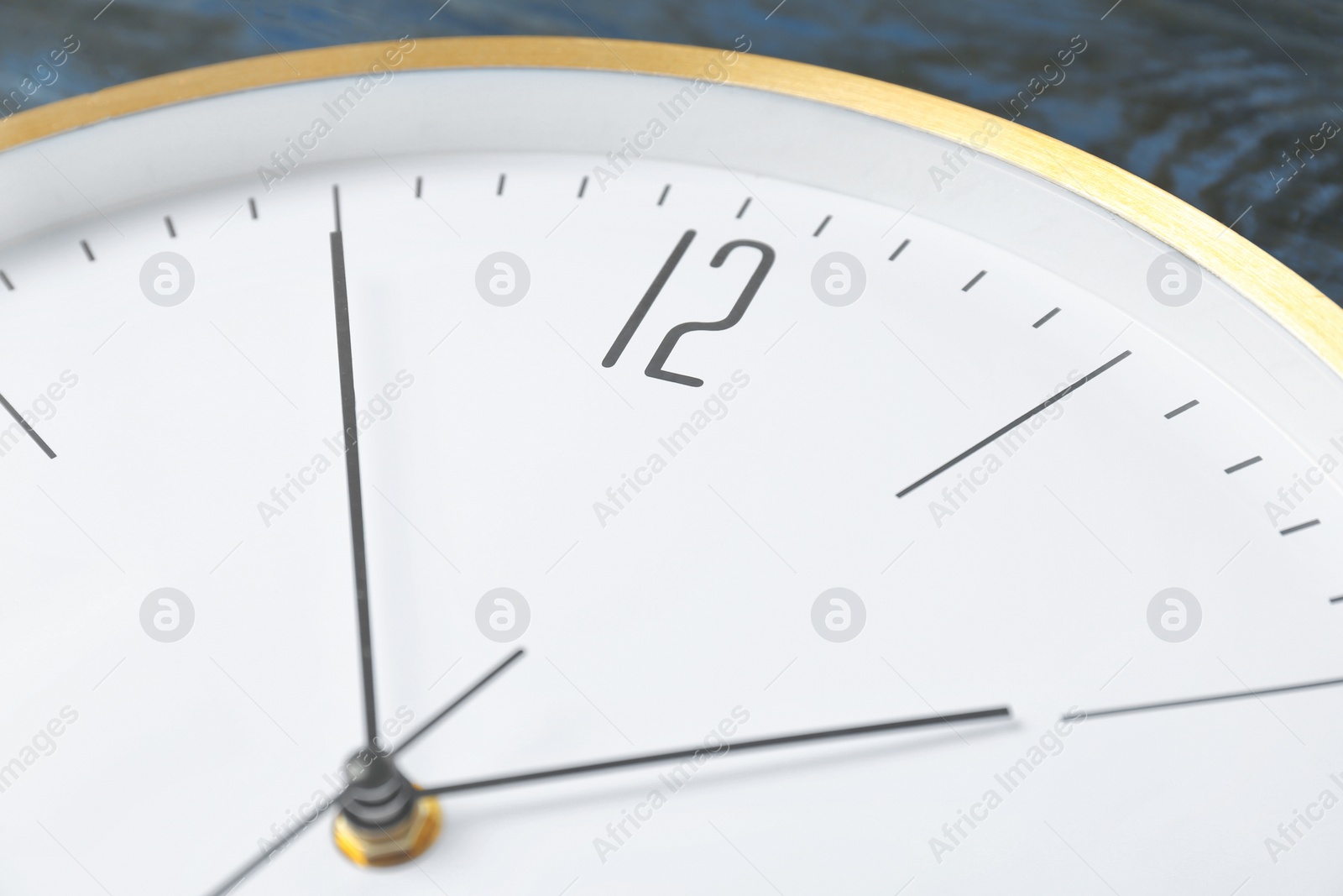 Photo of Big clock, closeup. Time change concept