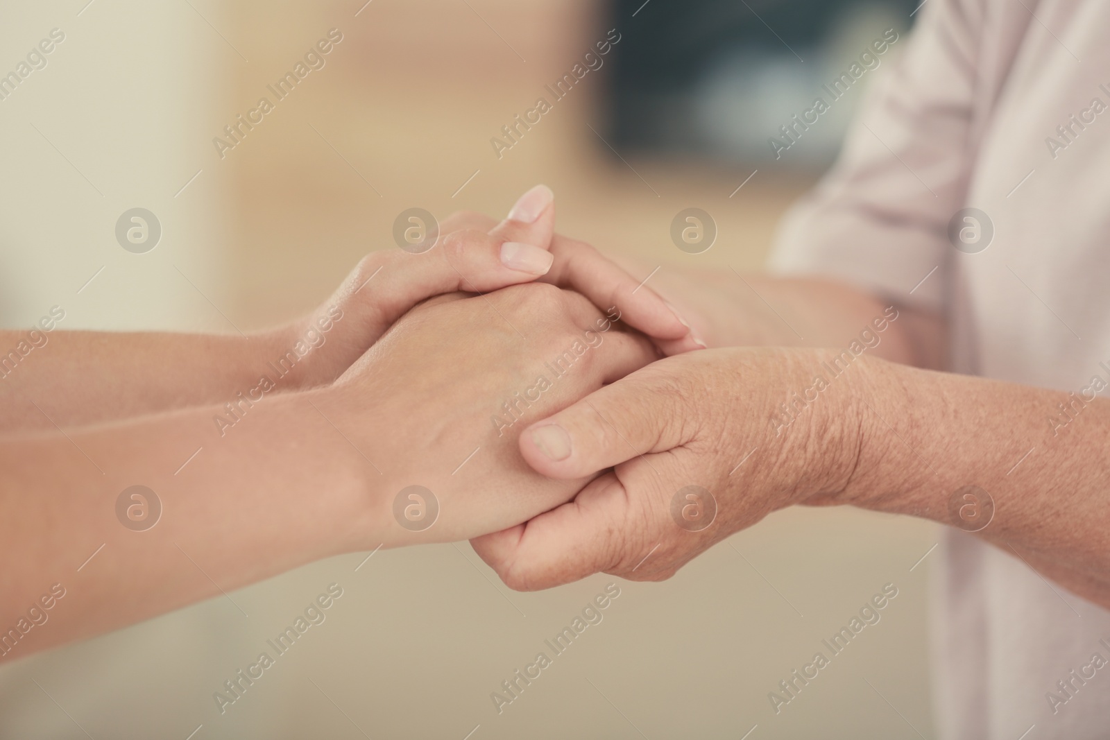 Photo of People, care and support. Giving helping hand concept