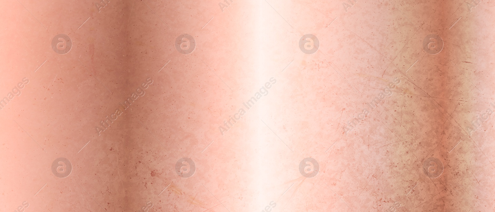 Image of Rose gold surface as background, closeup view