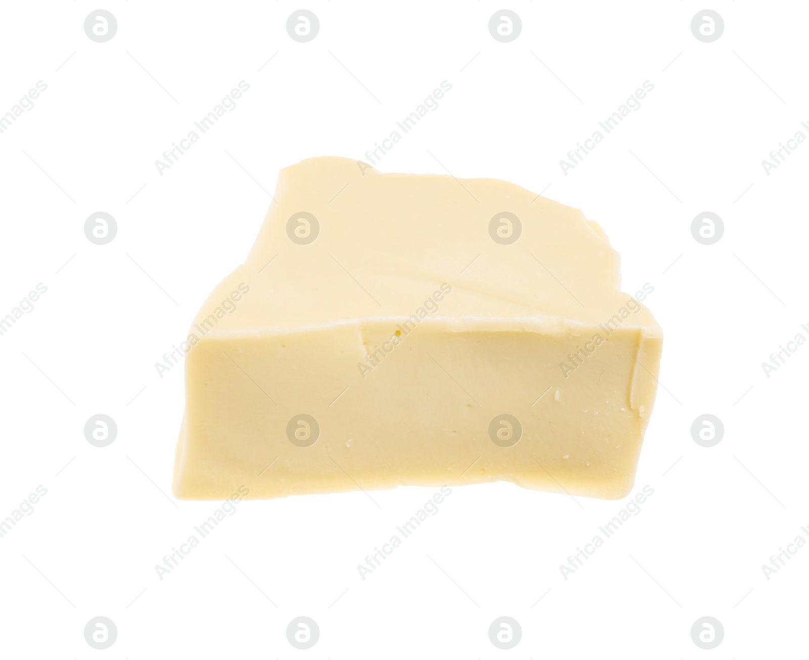 Photo of Piece of tasty chocolate isolated on white