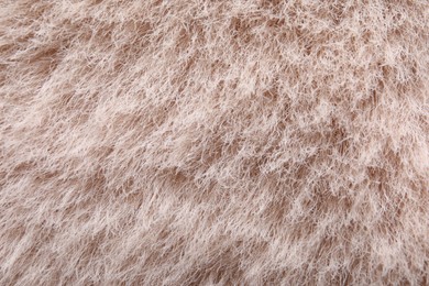 Photo of Texture of faux fur as background, closeup