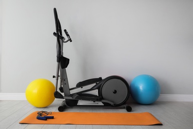 Photo of Elliptical machine cross trainer and fitness equipment  indoors