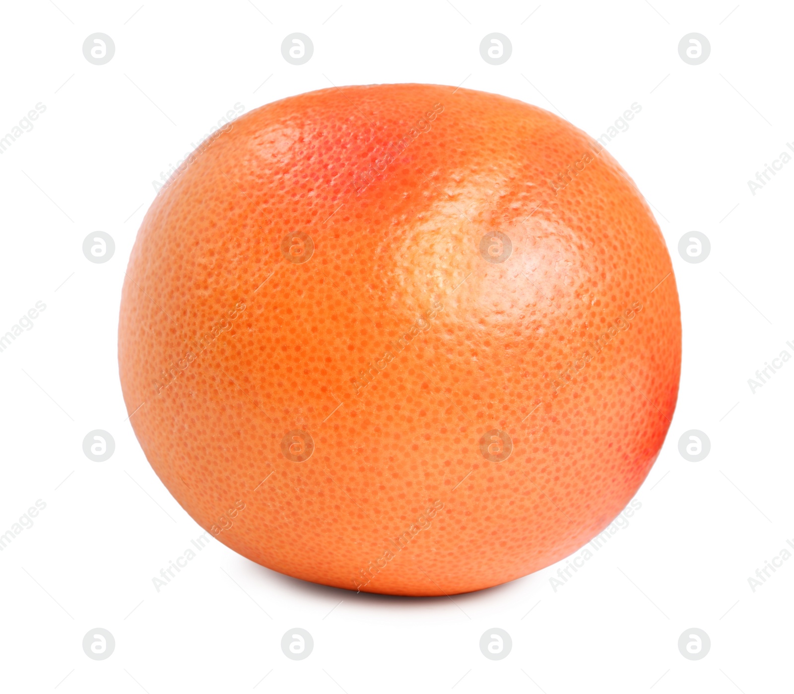 Photo of Citrus fruit. Whole fresh grapefruit isolated on white