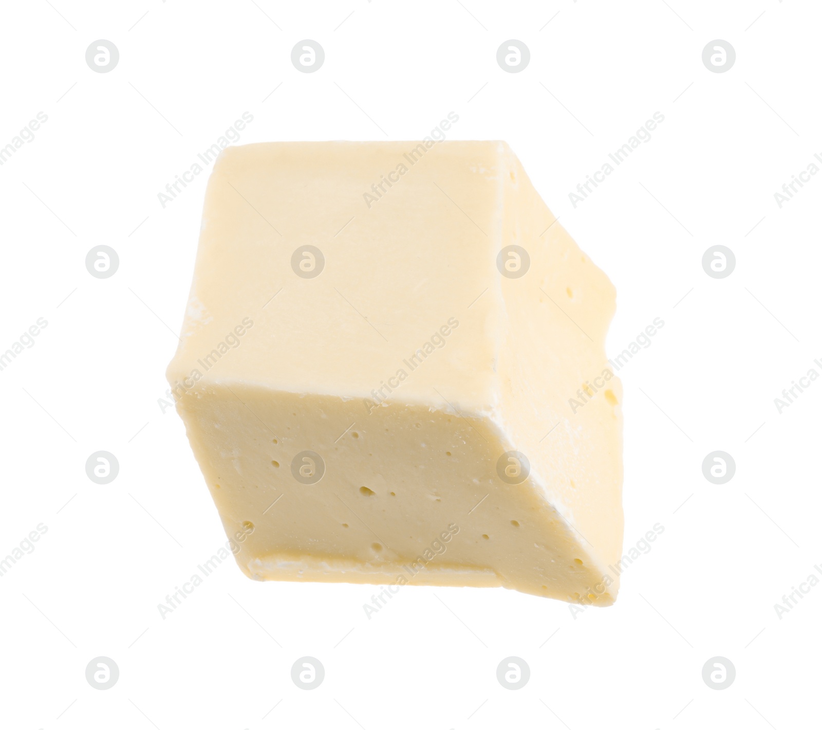 Photo of Piece of tasty chocolate isolated on white