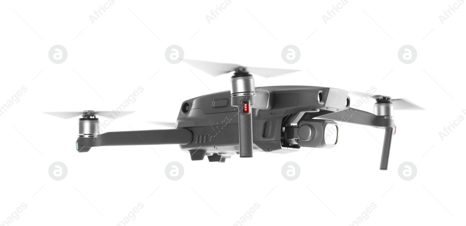 Photo of Modern drone with camera isolated on white